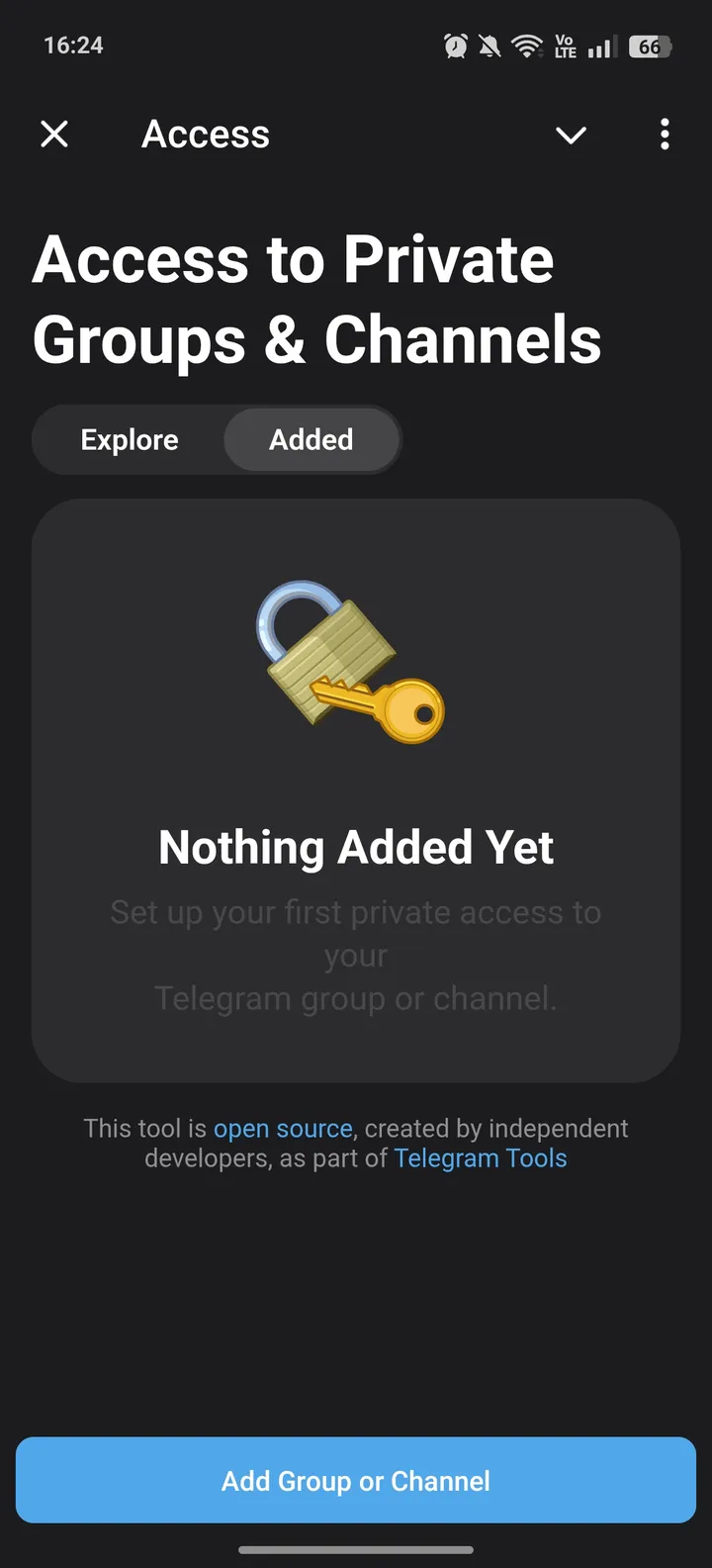 Access — Screenshot 2