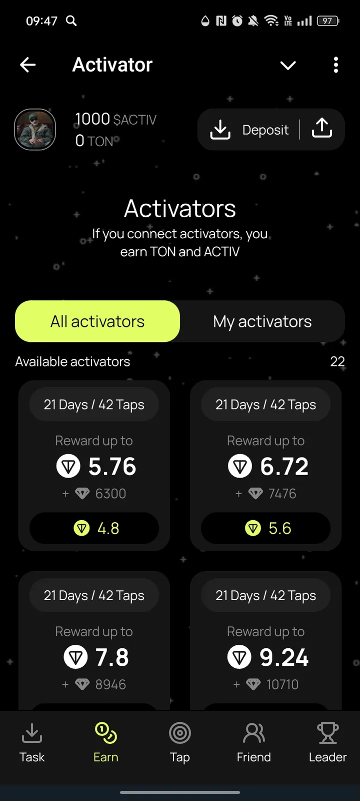 Activator — Screenshot 2