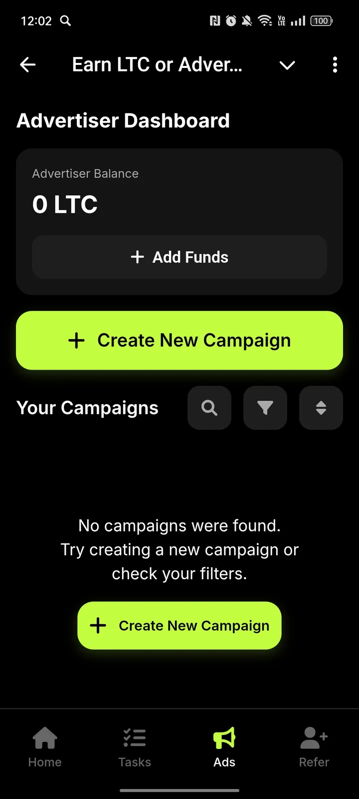 Earn LTC or Advertise - AdEasly — Screenshot 3