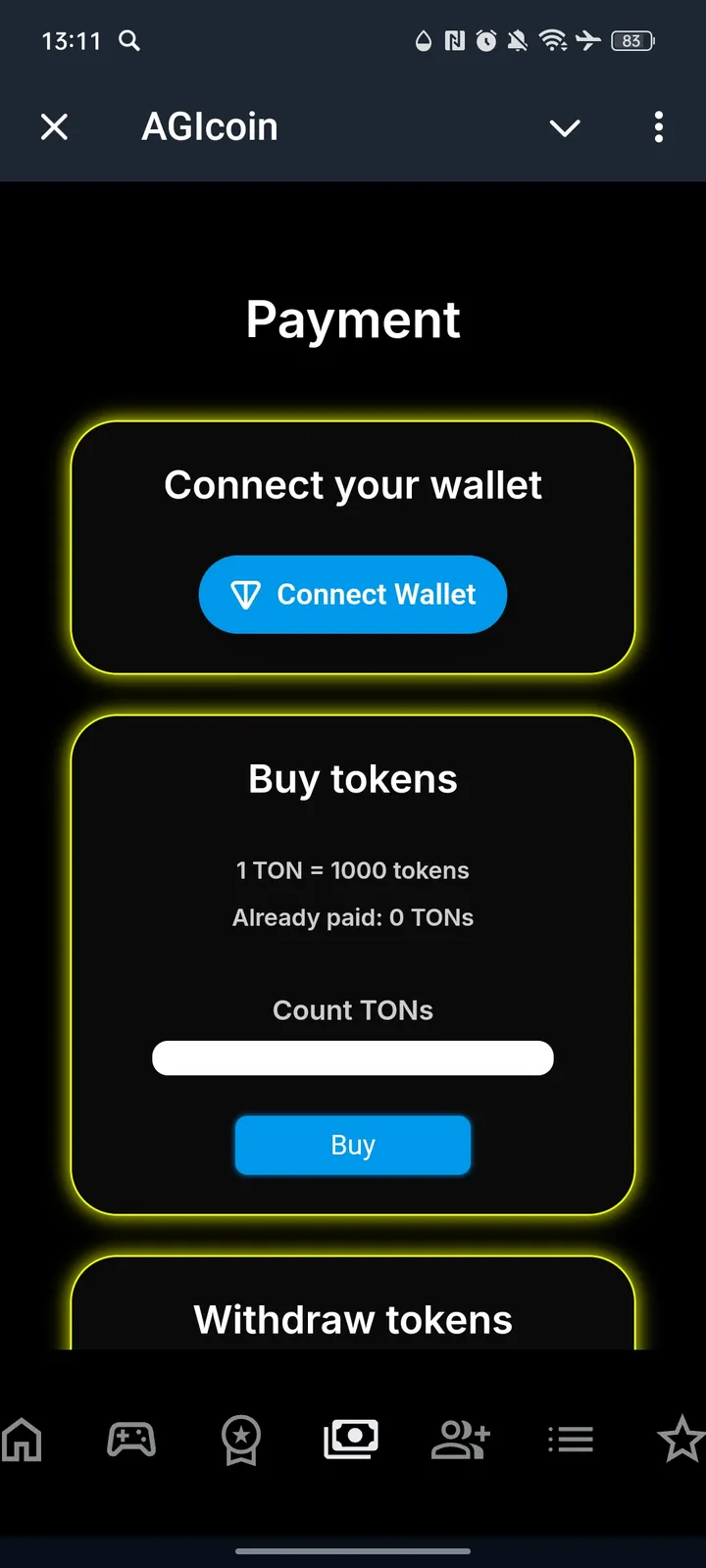 AGIcoin — Screenshot 4