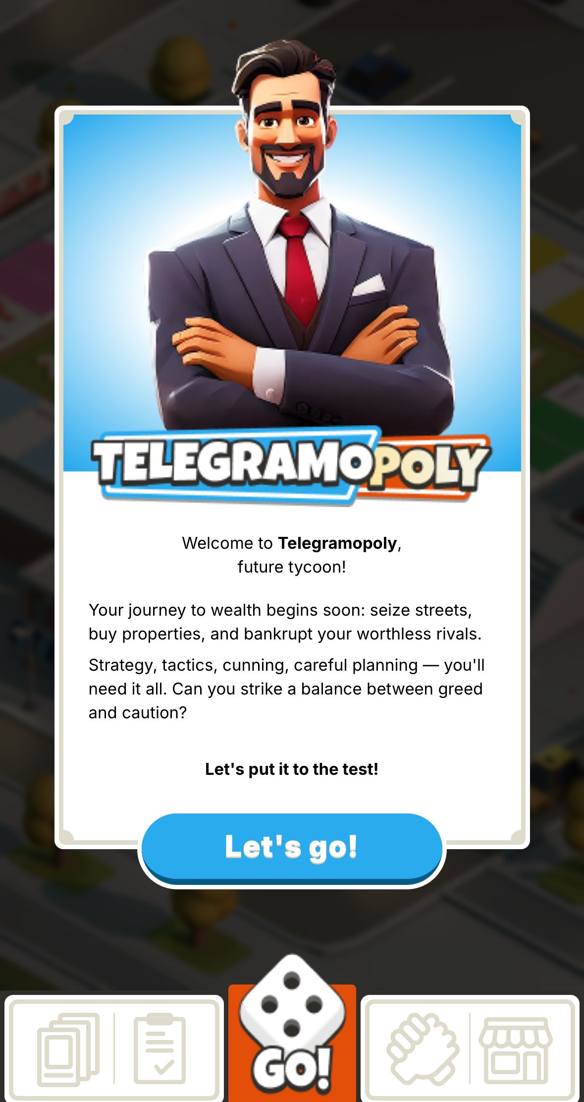 Telegramopoly — Screenshot 1