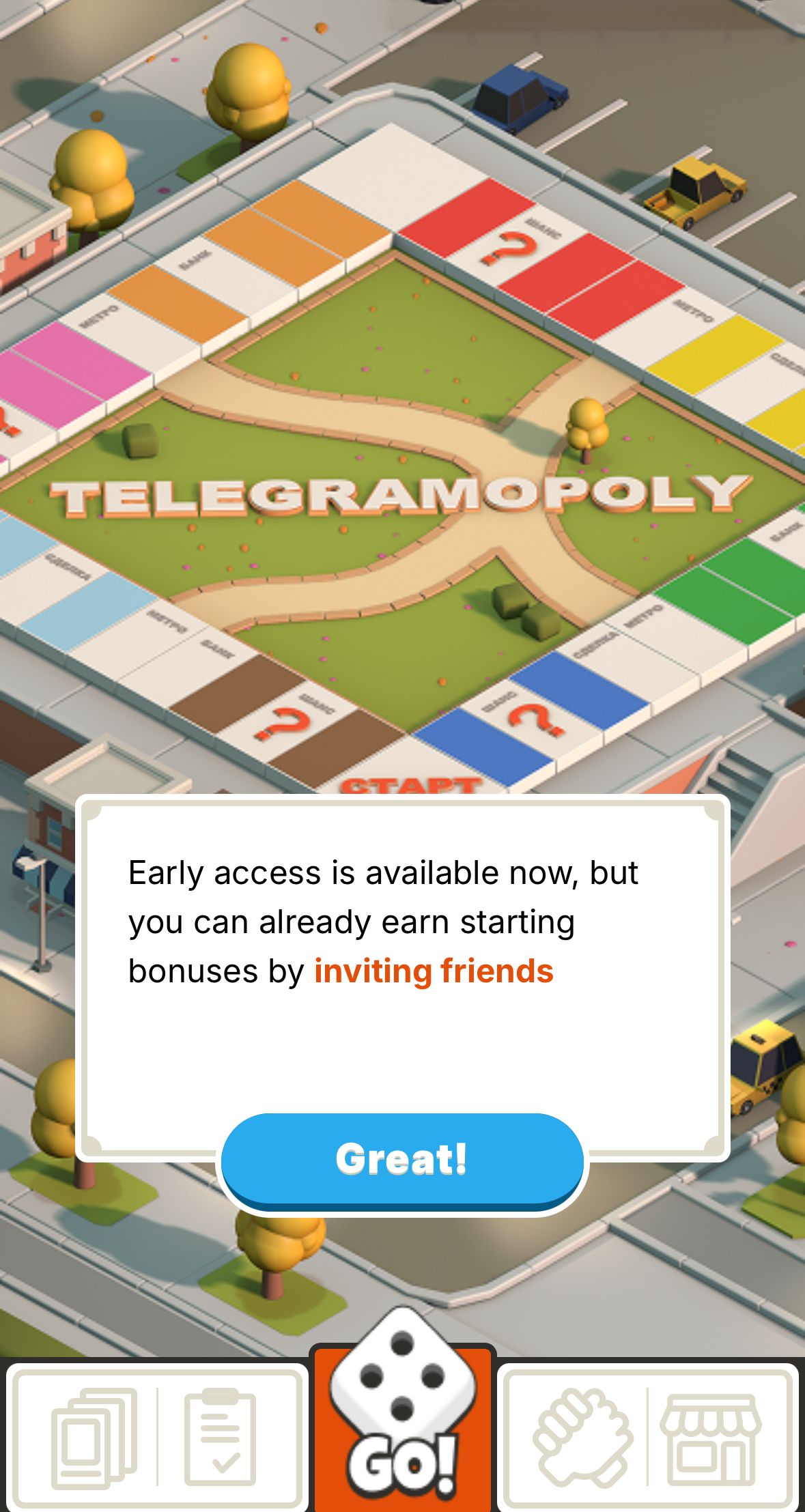 Telegramopoly — Screenshot 2