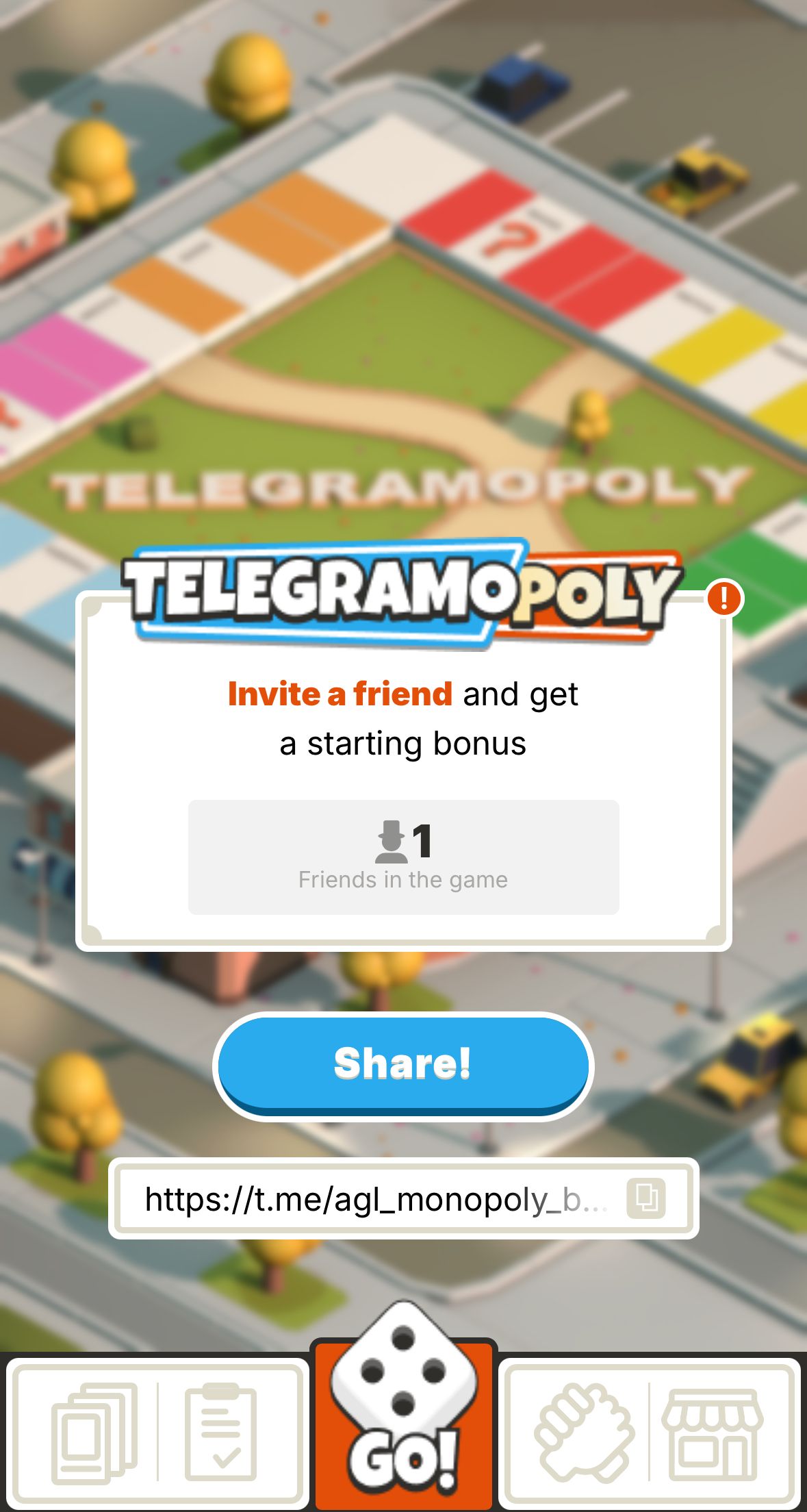 Telegramopoly — Screenshot 3