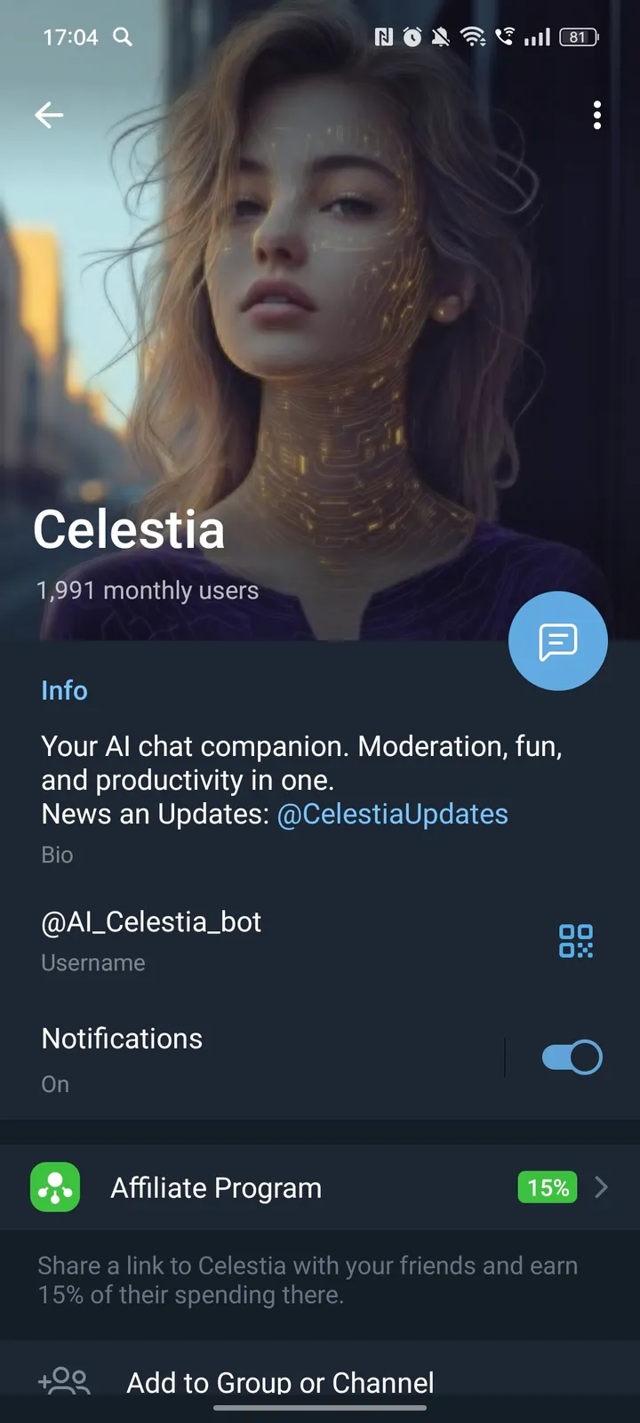 Celestia — Screenshot 4