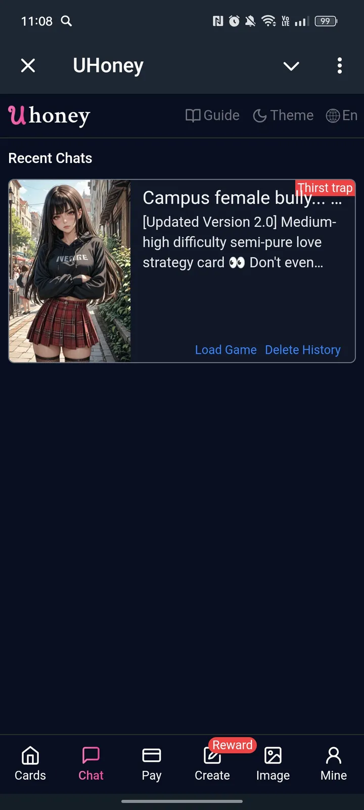 UHoney — Screenshot 2