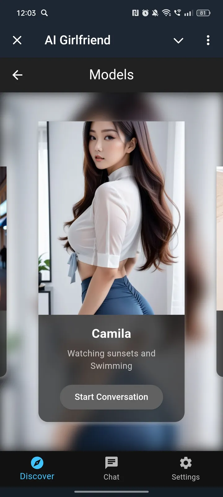 AI Girlfriend — Screenshot 4