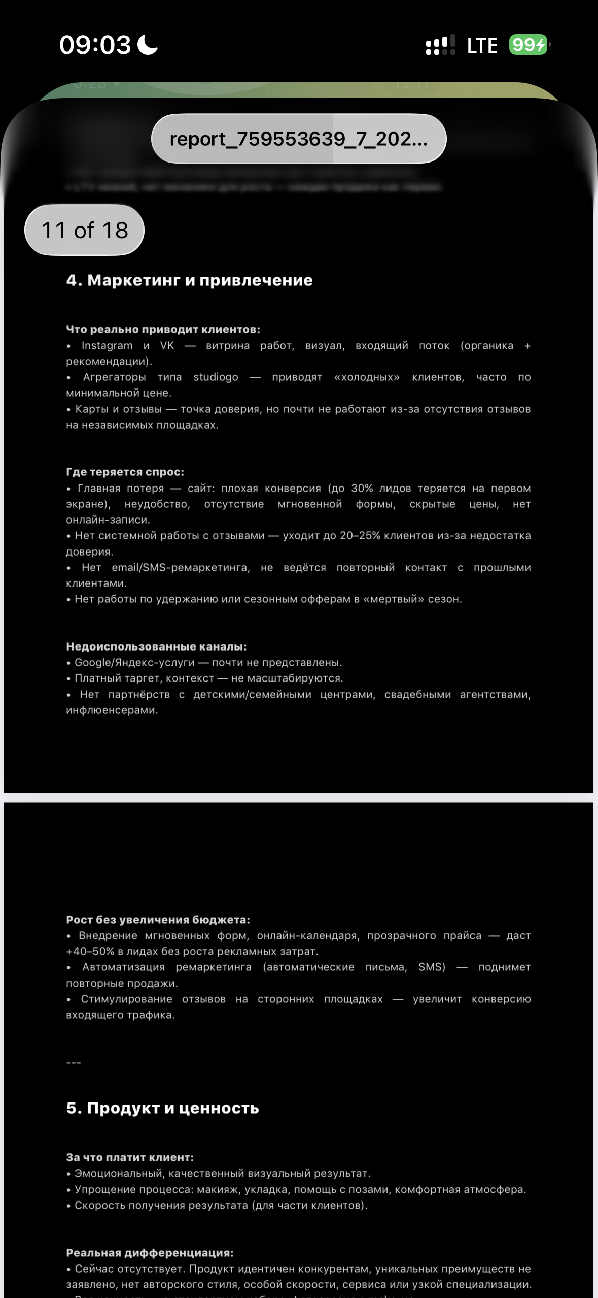 Точка Роста ® | ИИ-разбор бизнеса за 5 минут — Screenshot 1