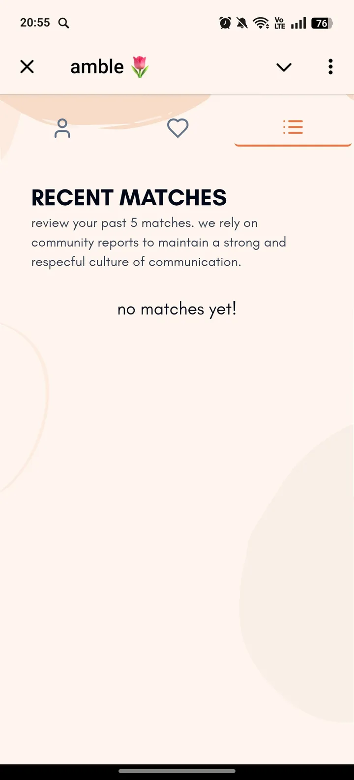 amble 🌷 — Screenshot 4