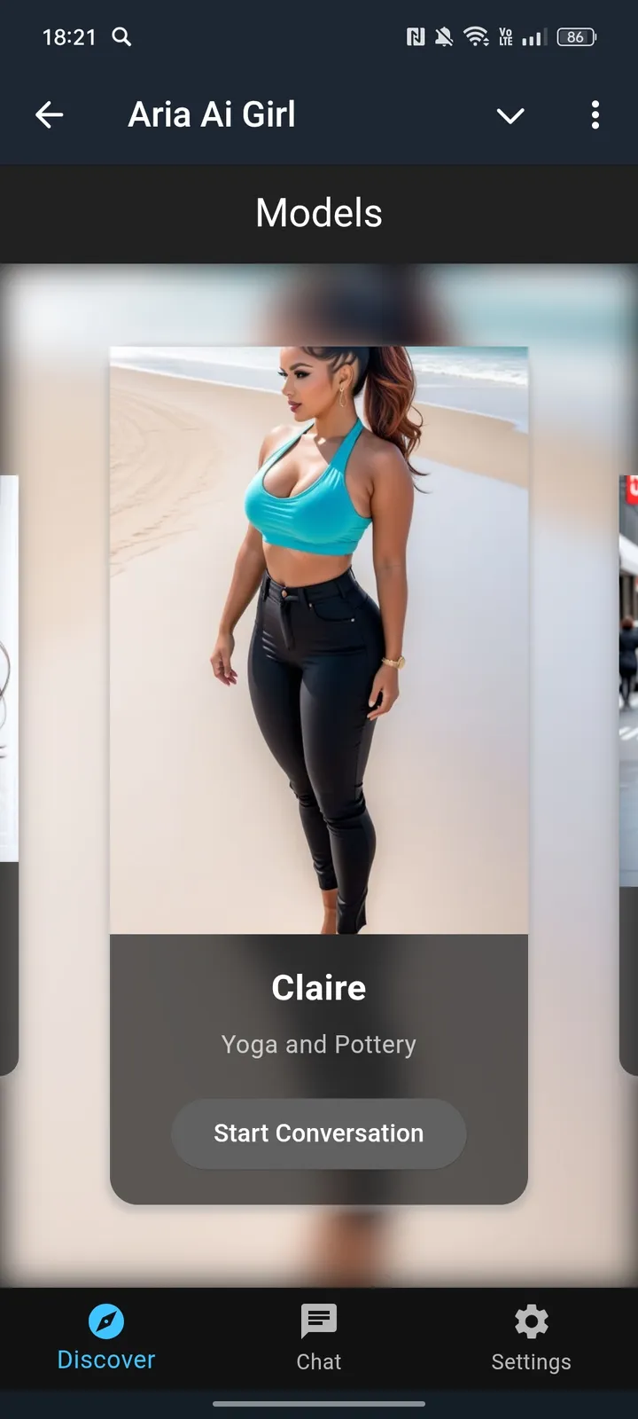 Aria Ai Girl — Screenshot 2