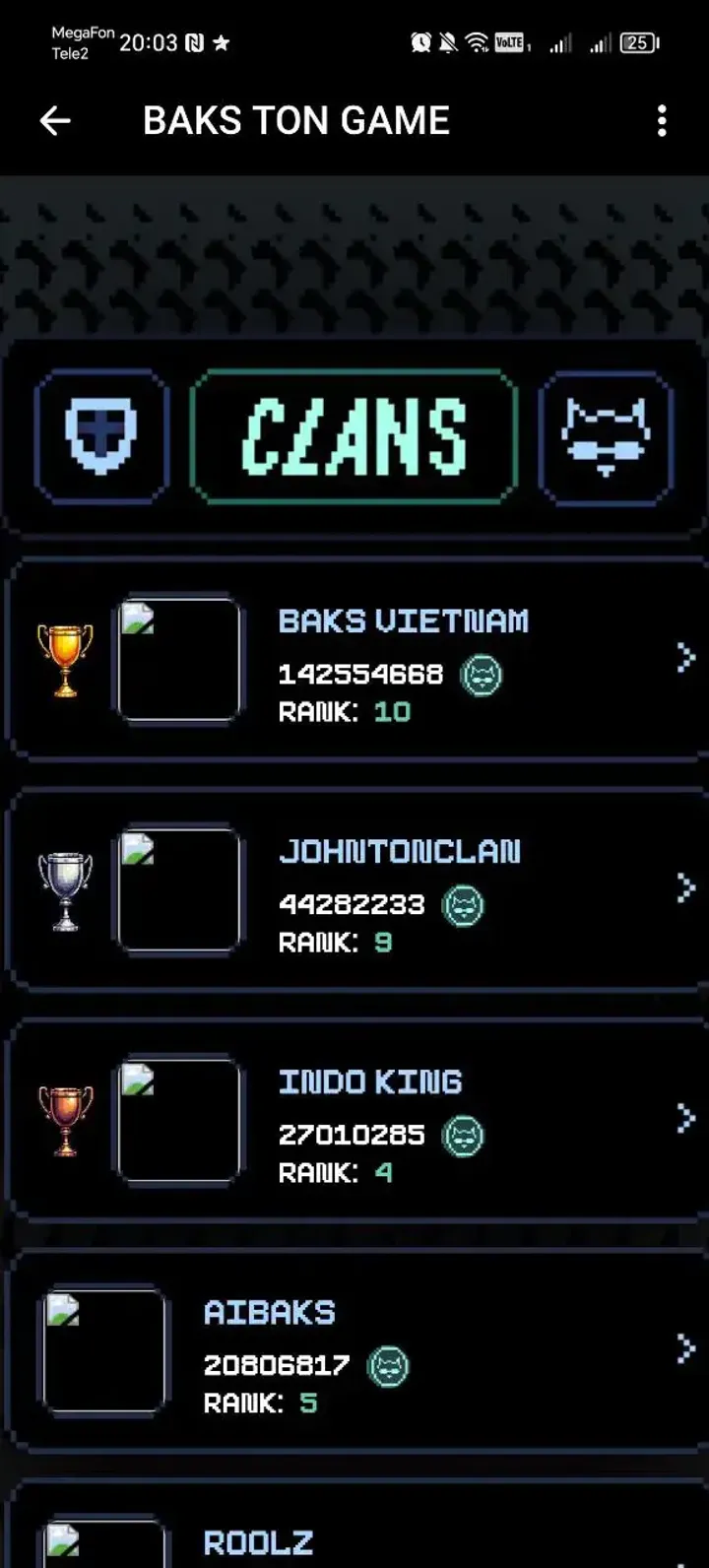 BAKS TON GAME — Screenshot 1