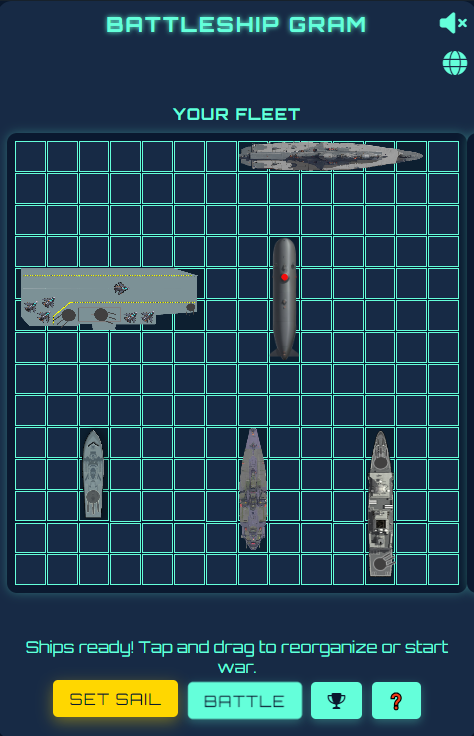 Battleship Gram — Screenshot 1