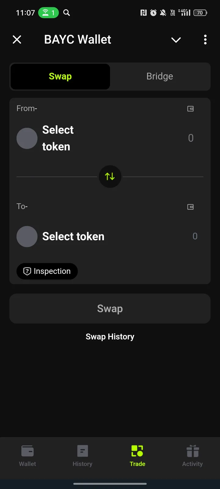 BAYC Wallet — Screenshot 3