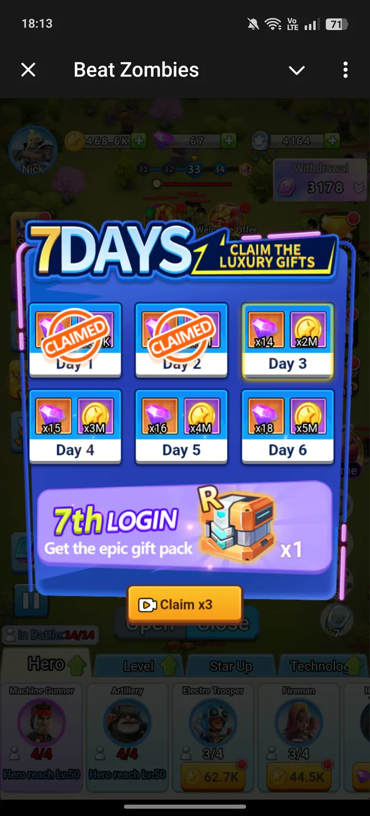 Beat Zombies — Screenshot 2