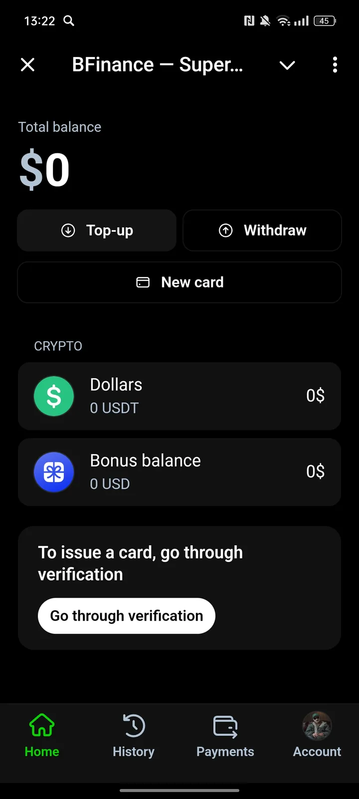 BFinance — Super-App — Screenshot 1