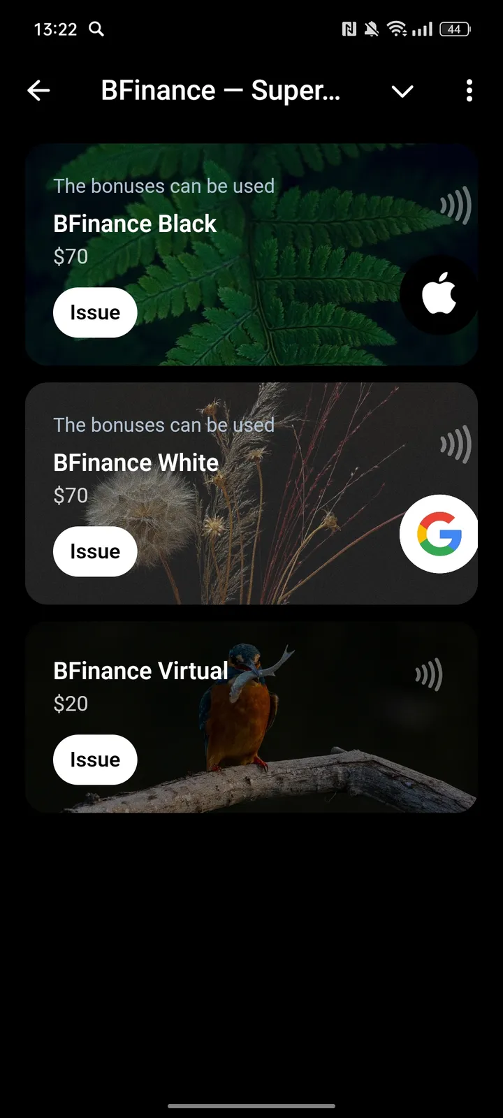 BFinance — Super-App — Screenshot 2