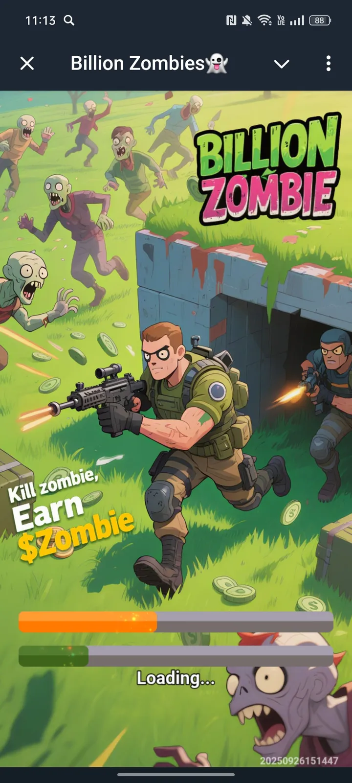 Billion Zombies👻 — Screenshot 1