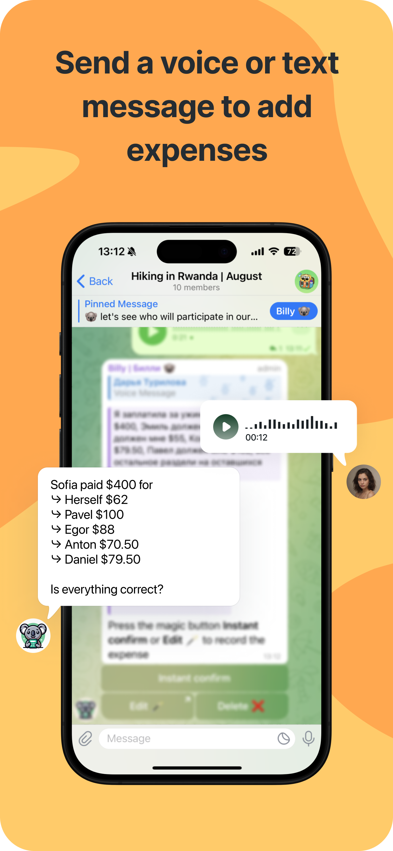 Billy — Screenshot 2