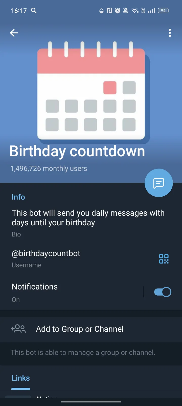 Birthday countdown — Screenshot 4