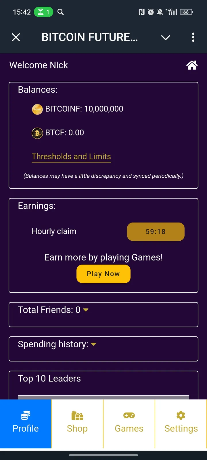 BITCOIN FUTURE AUTO BOT — Screenshot 1