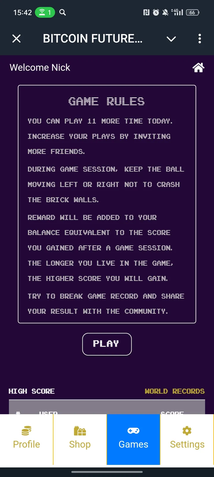 BITCOIN FUTURE AUTO BOT — Screenshot 3