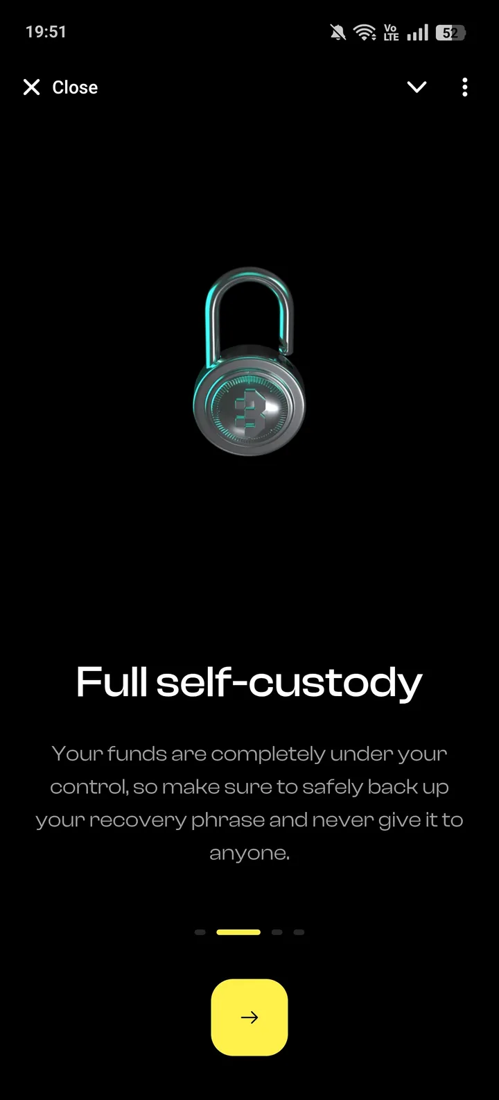 Bitlock Wallet — Screenshot 2