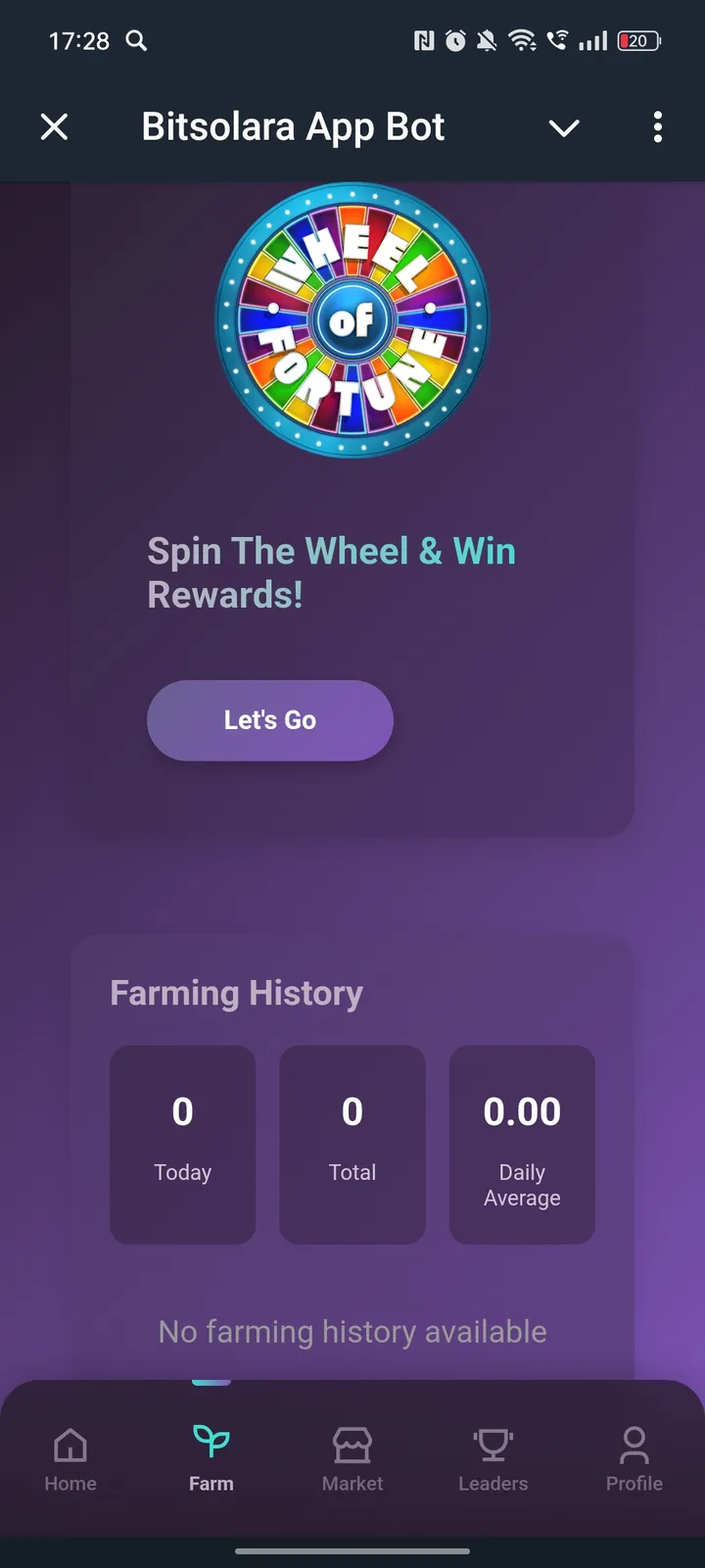 Bitsolara App Bot — Screenshot 3