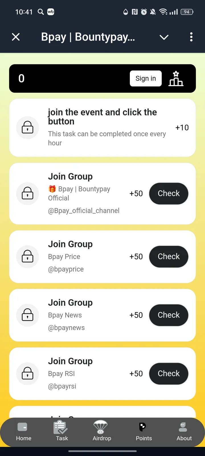 Bpay | Bountypay Bot — Screenshot 4