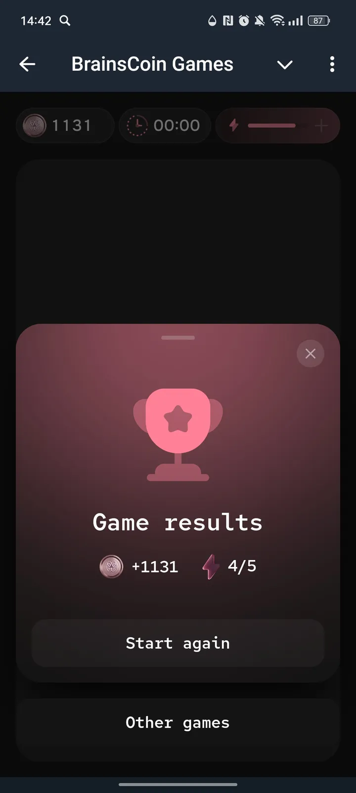 BrainsCoin Games — Screenshot 7