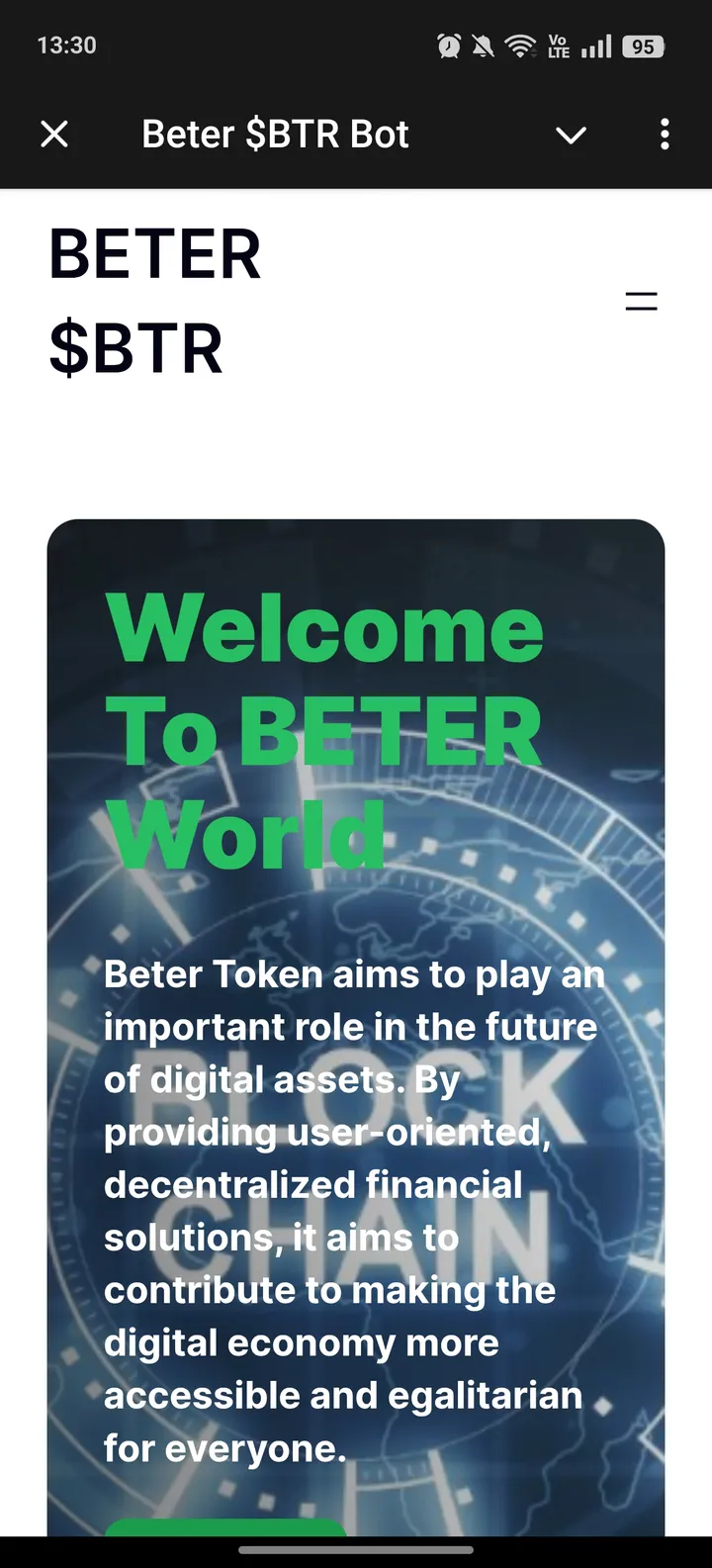 Beter $BTR Bot — Screenshot 1