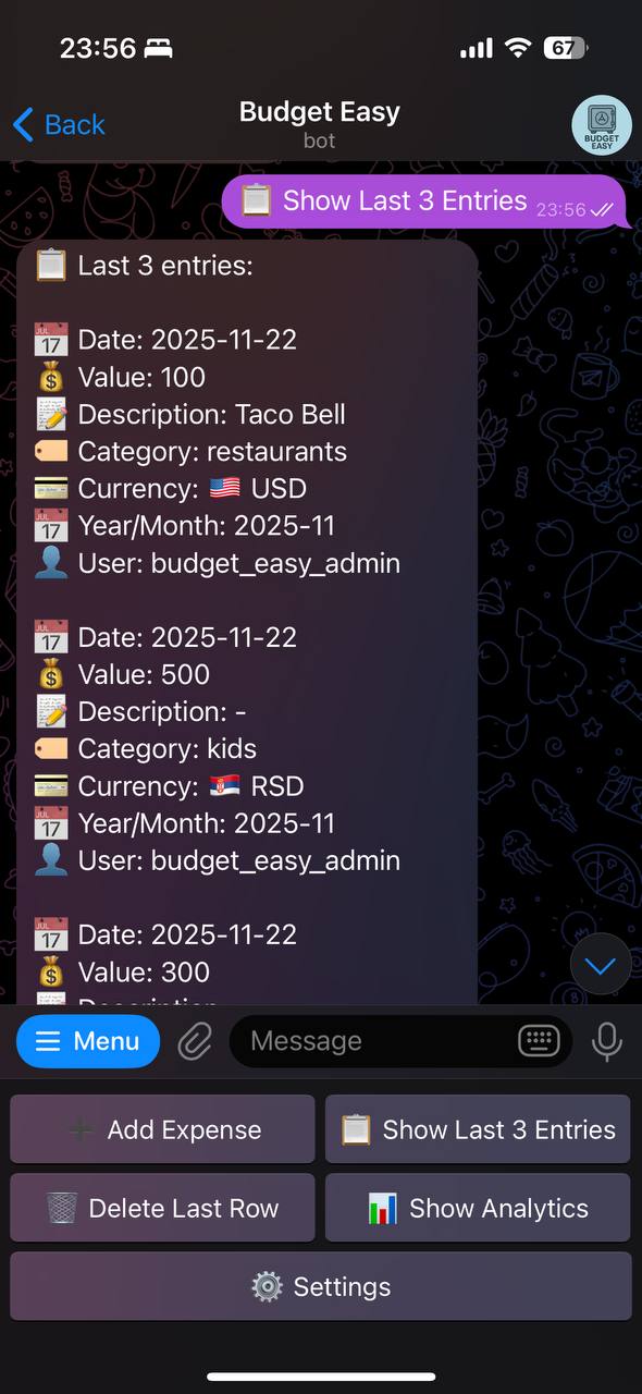 Budget Easy — Screenshot 8