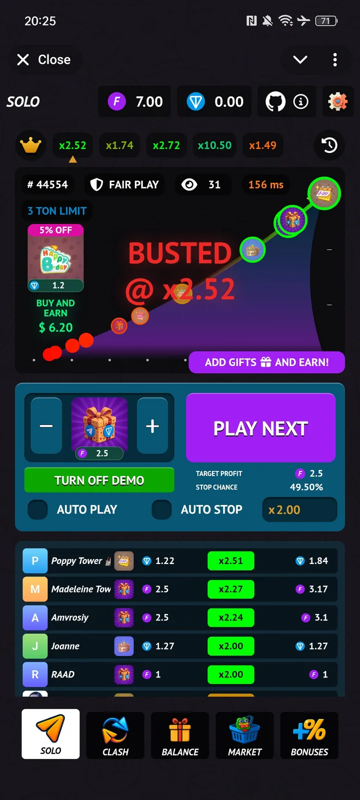 Bust'a Gift — Screenshot 1