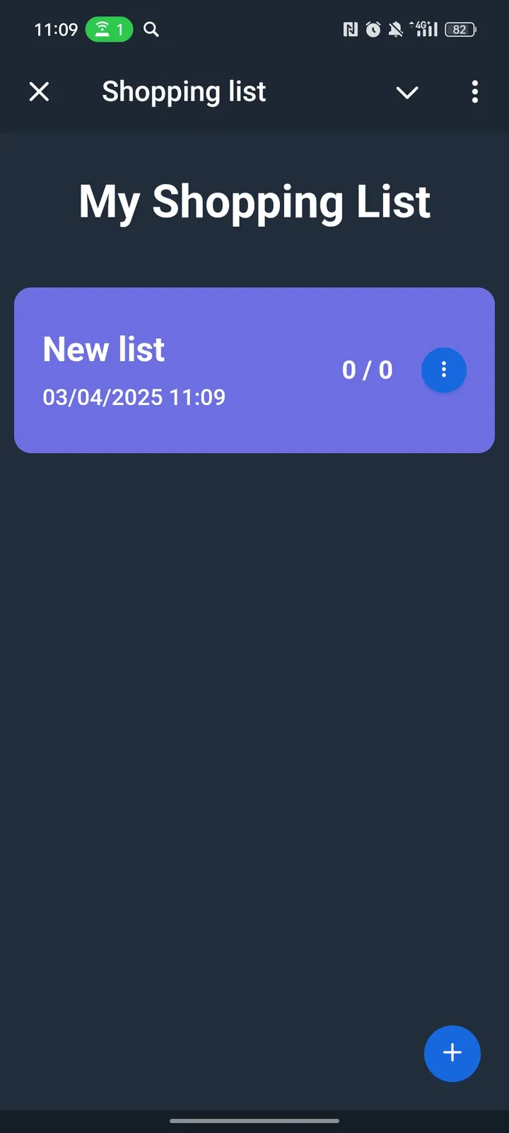 Shopping list — Screenshot 3