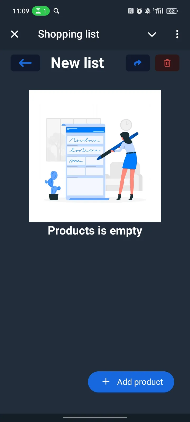 Shopping list — Screenshot 4