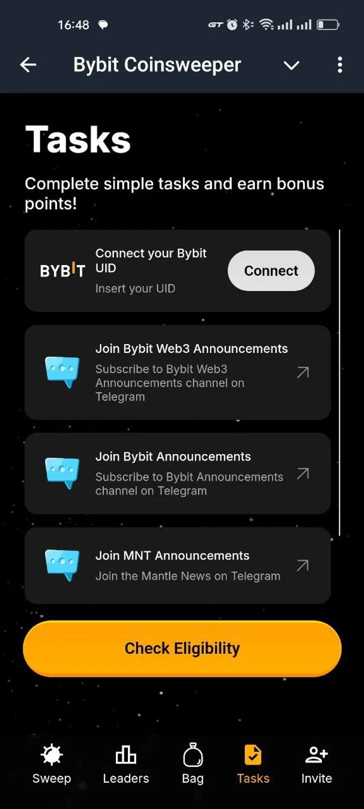 Bybit Coinsweeper — Screenshot 7