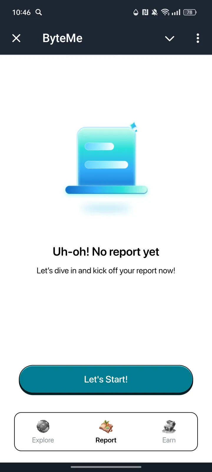ByteMe — Screenshot 2
