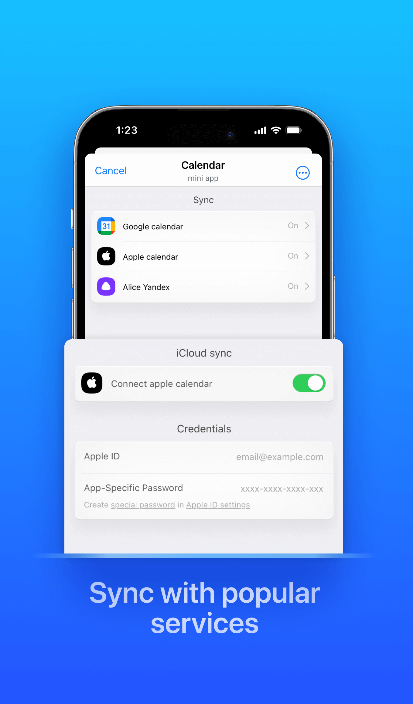 Calendar — Screenshot 2