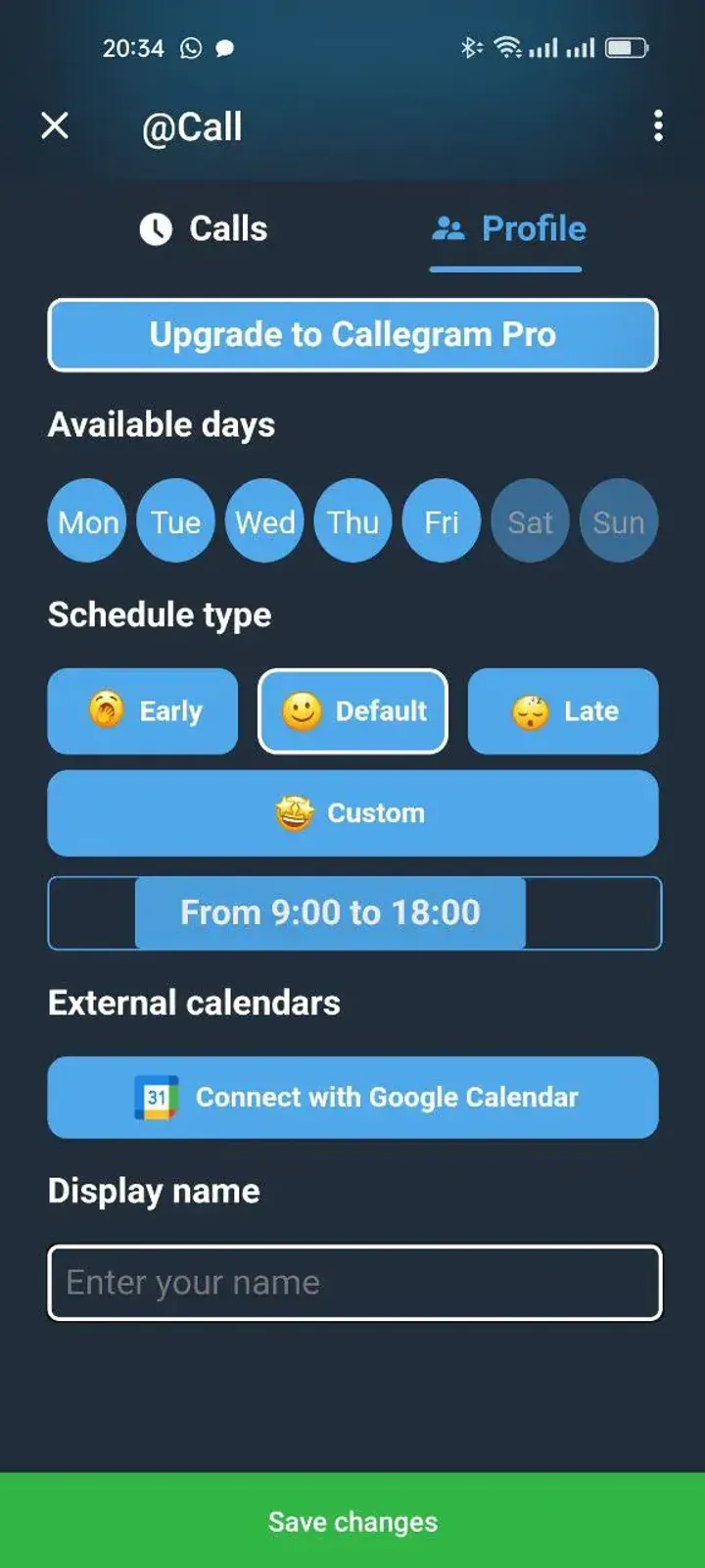 @Call — Screenshot 1