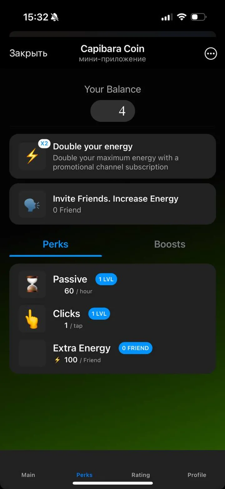 Capibara Coin — Screenshot 4