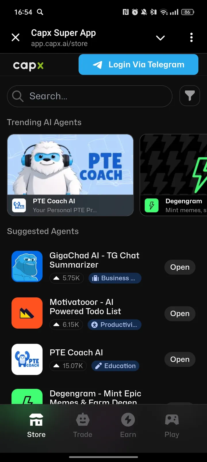 Capx SuperApp — Screenshot 2