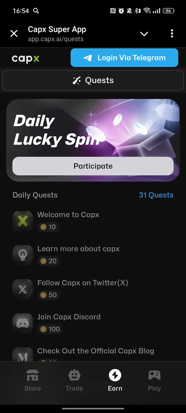 Capx SuperApp — Screenshot 3