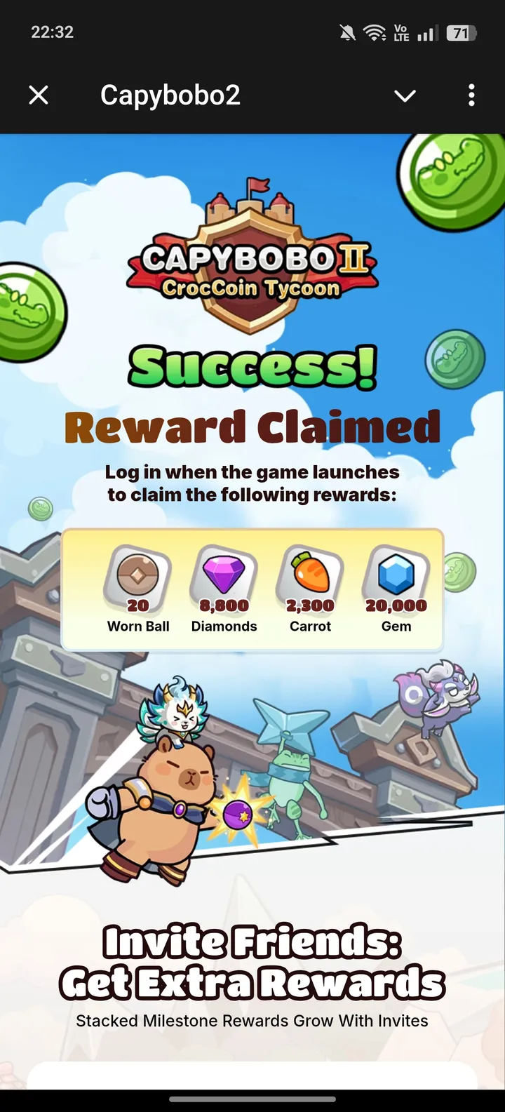 Capybobo2 — Screenshot 1