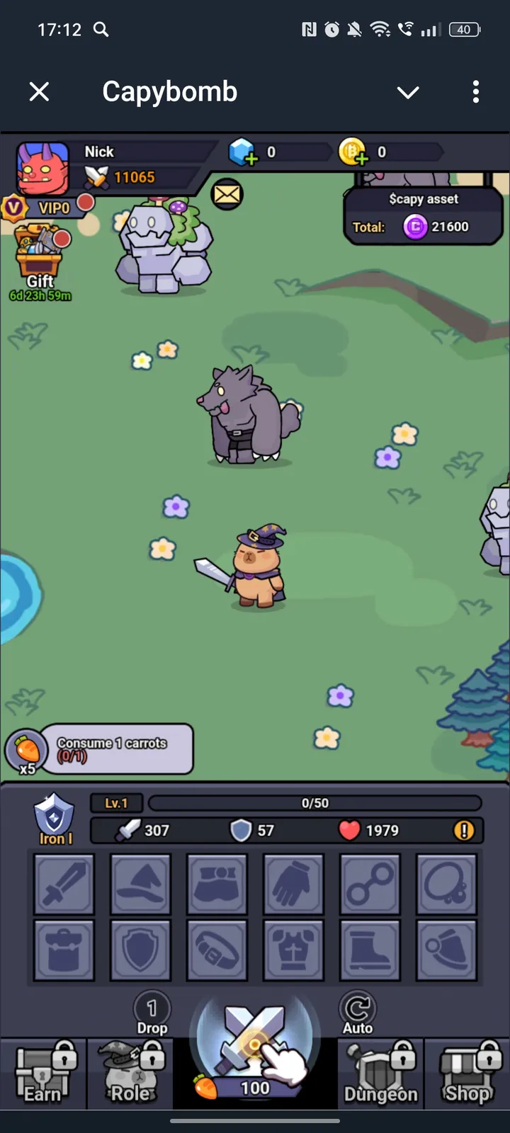 Capybomb — Screenshot 1