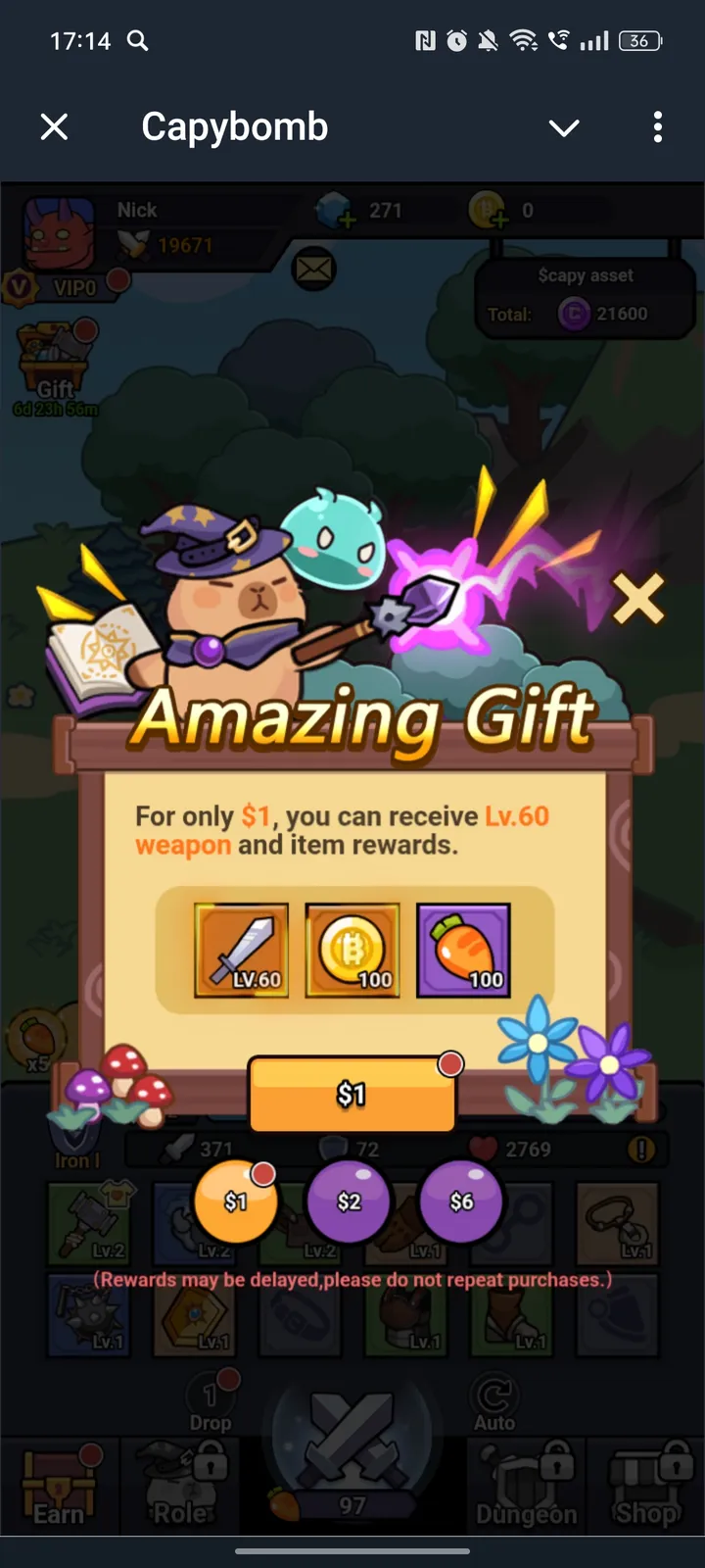 Capybomb — Screenshot 4