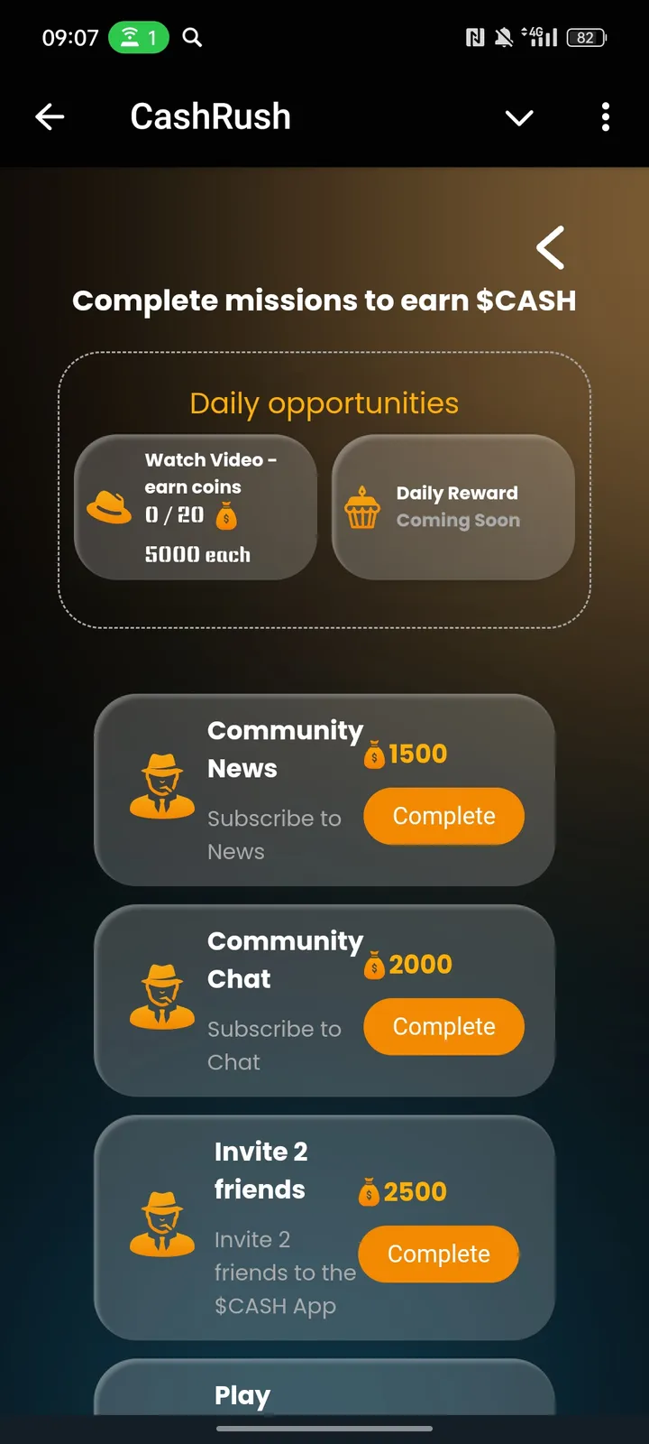 CashRush — Screenshot 2