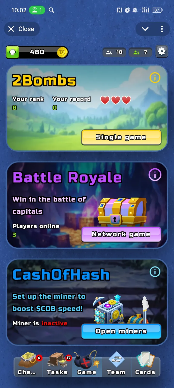 Cash of Bombs 💣 — Screenshot 1