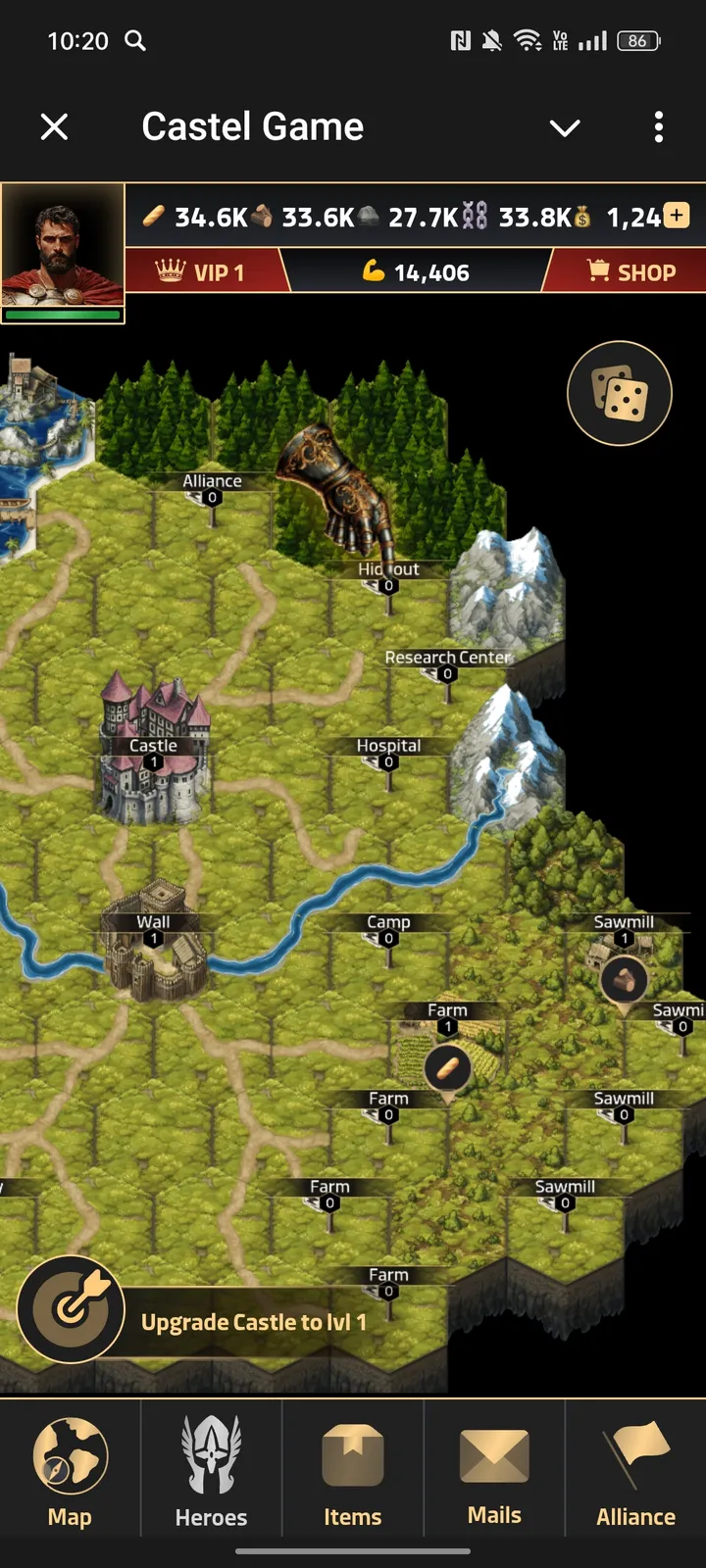 Castel Game — Screenshot 3