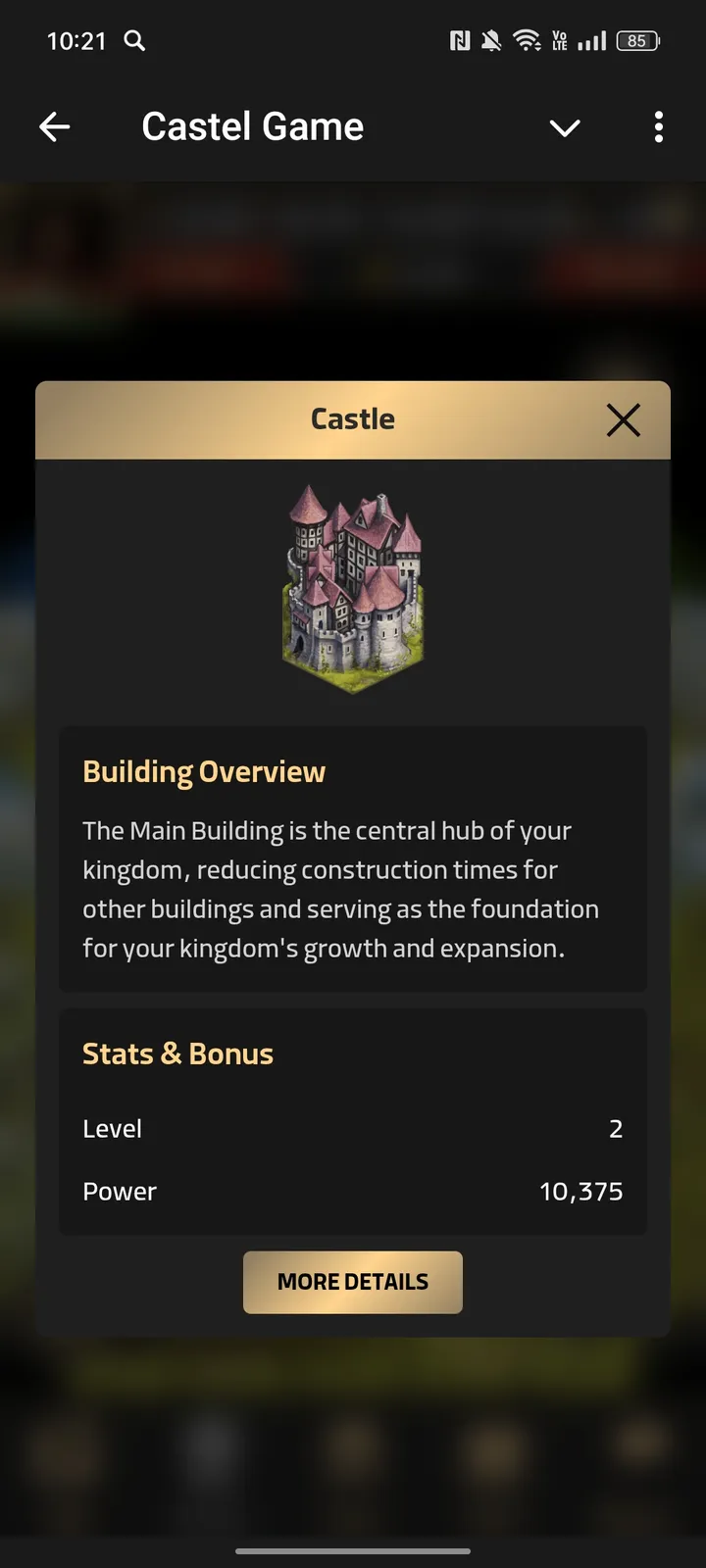 Castel Game — Screenshot 4