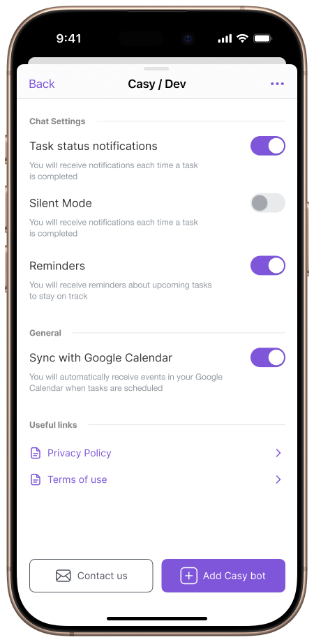 Casy – AI Project Manager — Screenshot 4