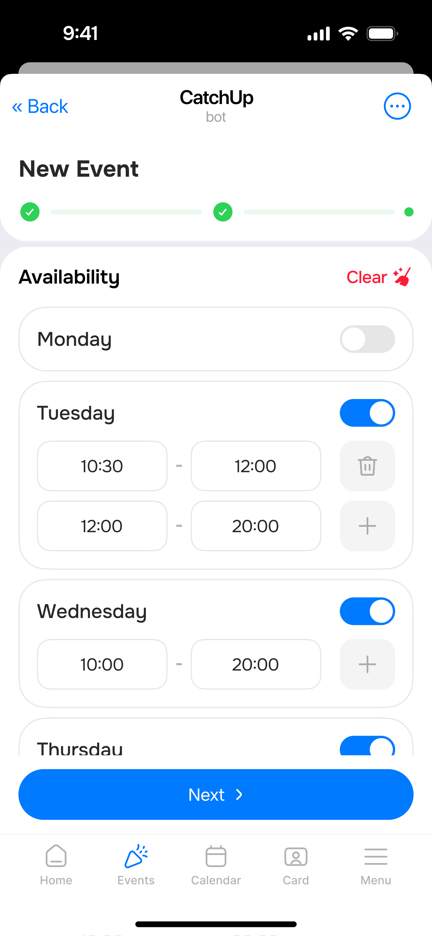 CatchUp — Screenshot 4