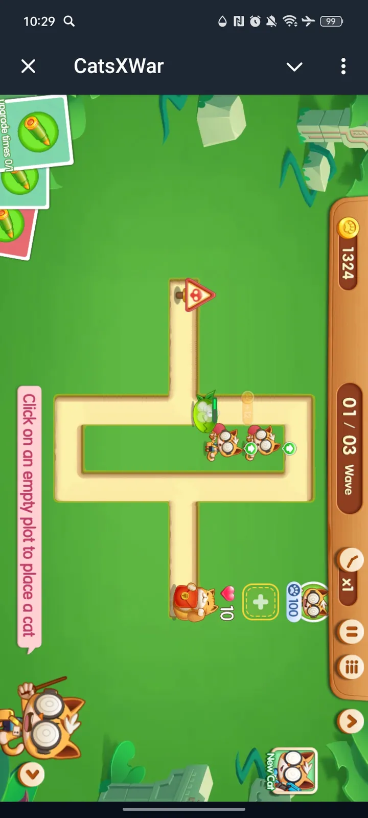 CatsXWar — Screenshot 2